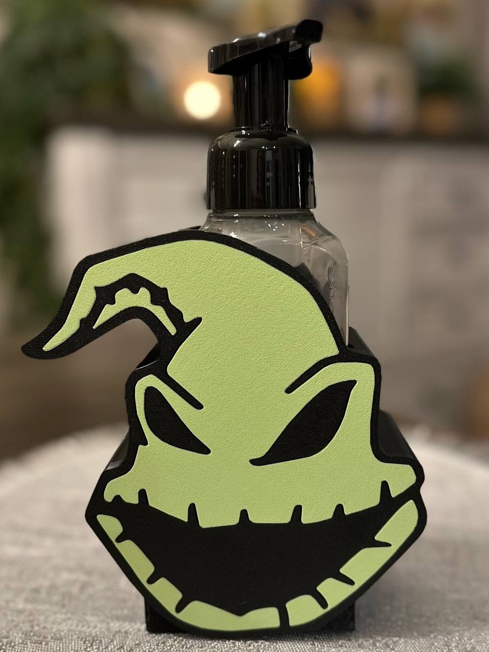 Oogie Boogie Nightmare Before Christmas Soap Holder for Bath & Body Works Bottle